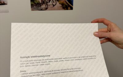 Jakie zastosowania mają naklejki elektrostatyczne?
