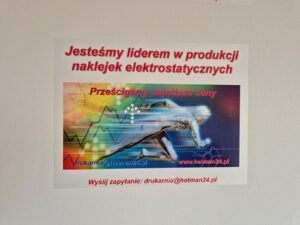 naklejki elektrostatyczne