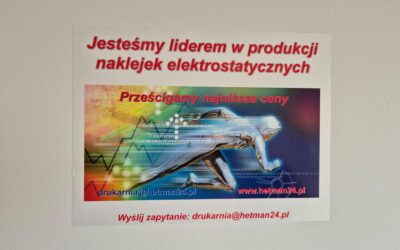 Naklejki elektrostatyczne